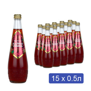 Калина Рябина 0,5л x 15шт Стекло