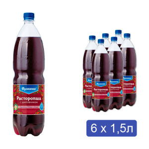 Расторопша с шиповником 1,5л x 6шт ПЭТ